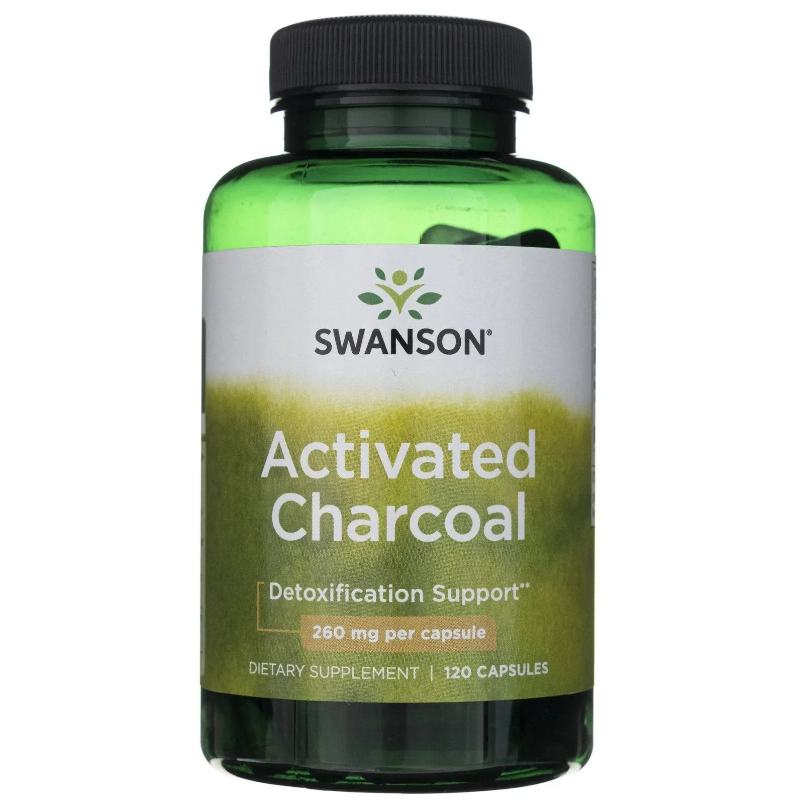 Activated Charcoal 260mg - 120 Capsules | Vitamins & Minerals | Health & Beauty