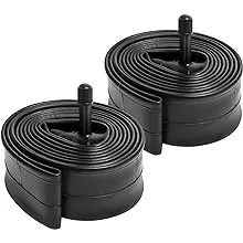 2 Pcs 24" Heavy Duty Bike Tubes 24 x 2.10/2.4 AV32mm Schrader Valve 24" Bicycle Tubes Compatible with 24 x 2.10 24 x 2.125 24 x 2.20 24 x 2.25 24x2.30 24 x 2.35 24 x 2.40 Bike Tire Tubes