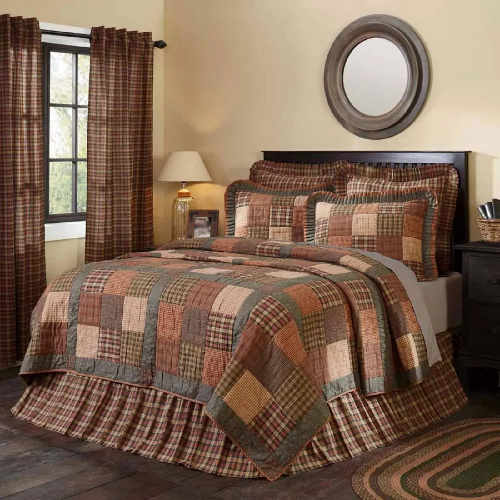 Crosswoods Quilt - Luxury King