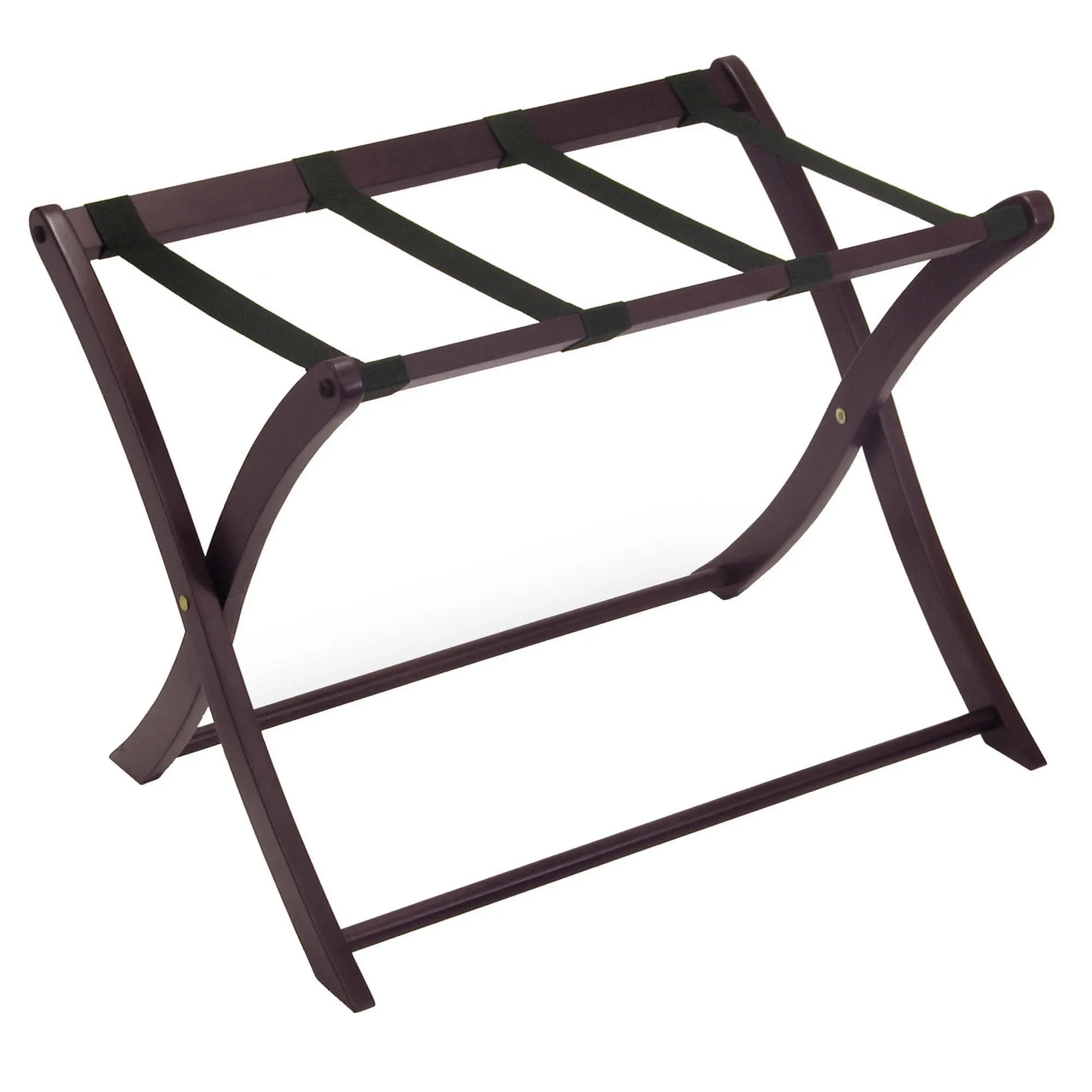 Winsome Scarlett Espresso Wood Luggage Rack