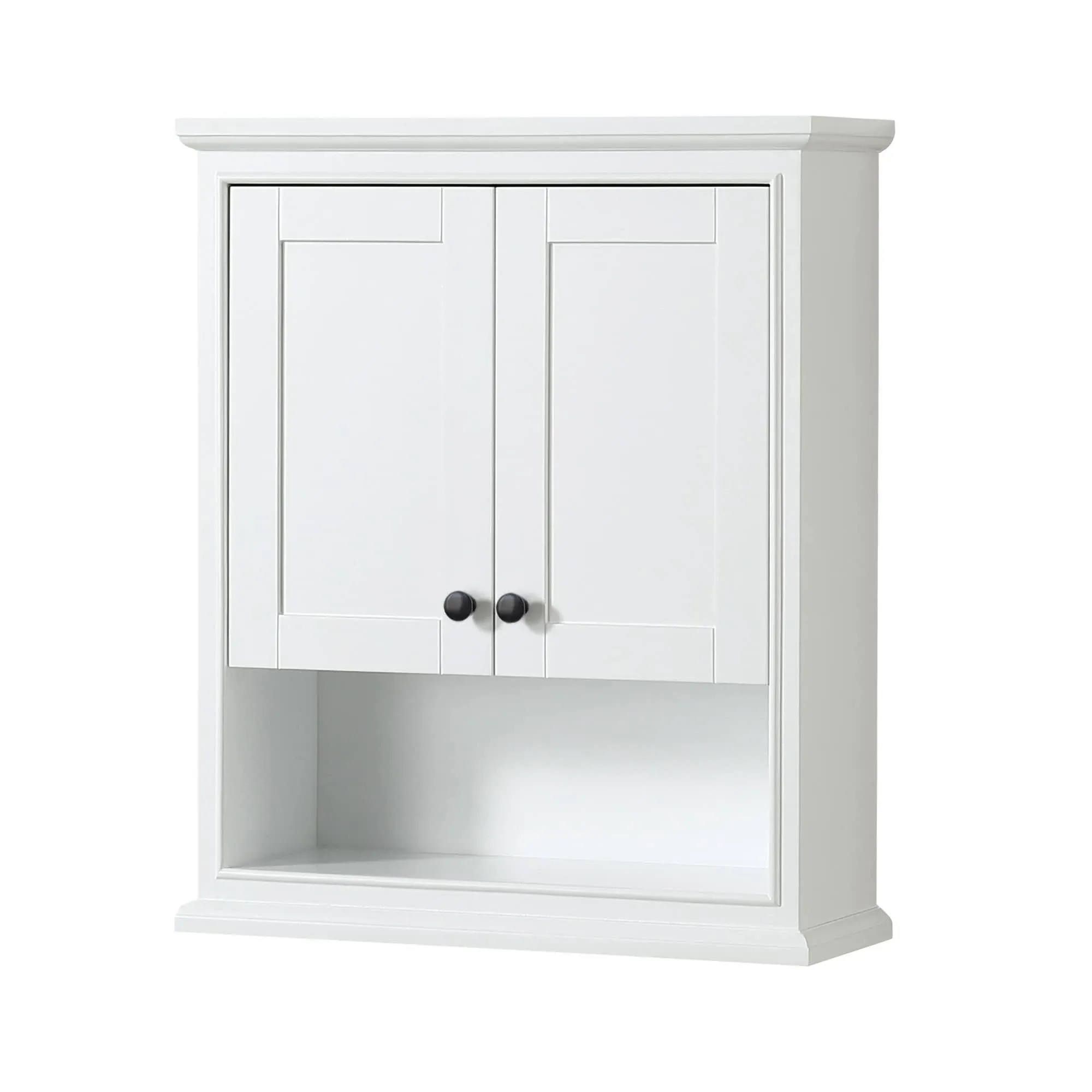 Wyndham Collection Deborah Wood Bathroom Wall-Mounted Storage Cabinet