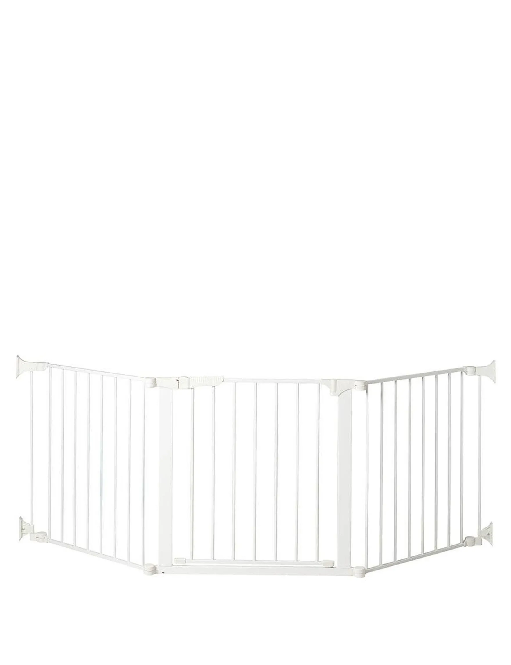 KidCo Custom Fit Auto Closing ConfigureGate Baby Gate with 30 Inch Door, White