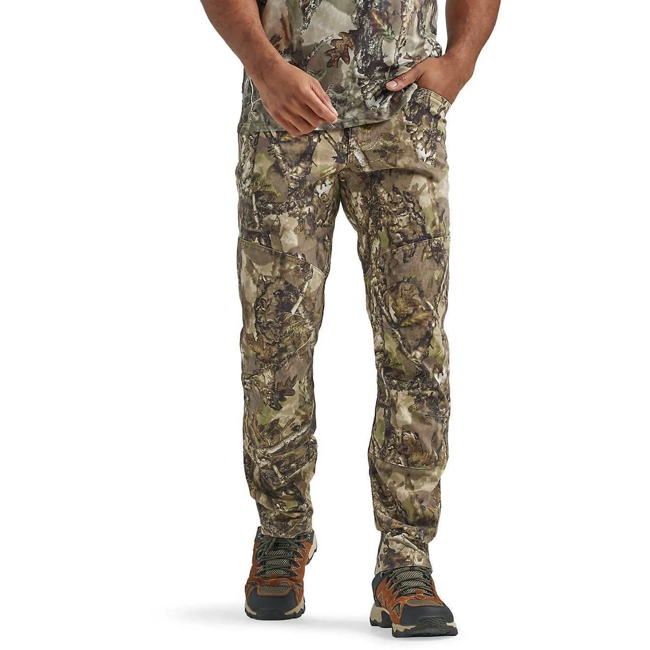 Wrangler Men's ATG Reinforced Camouflage Utility Pants