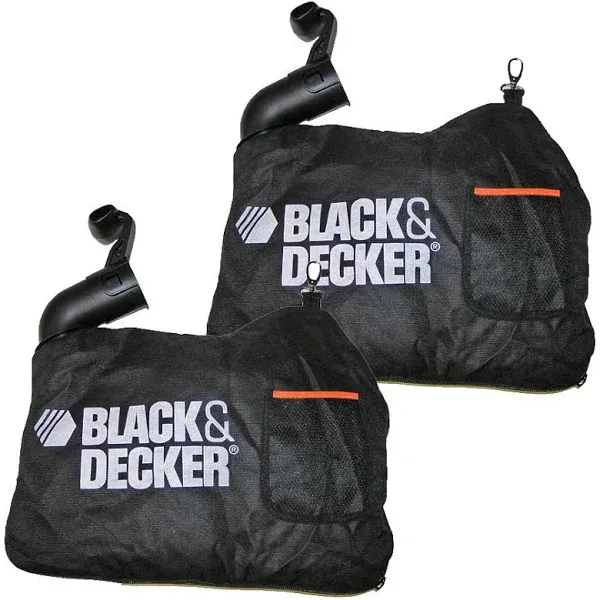 Black and Decker LSWV36 Blower 2 Pack Of Replacement Leaf Bags - 90582359-2PK