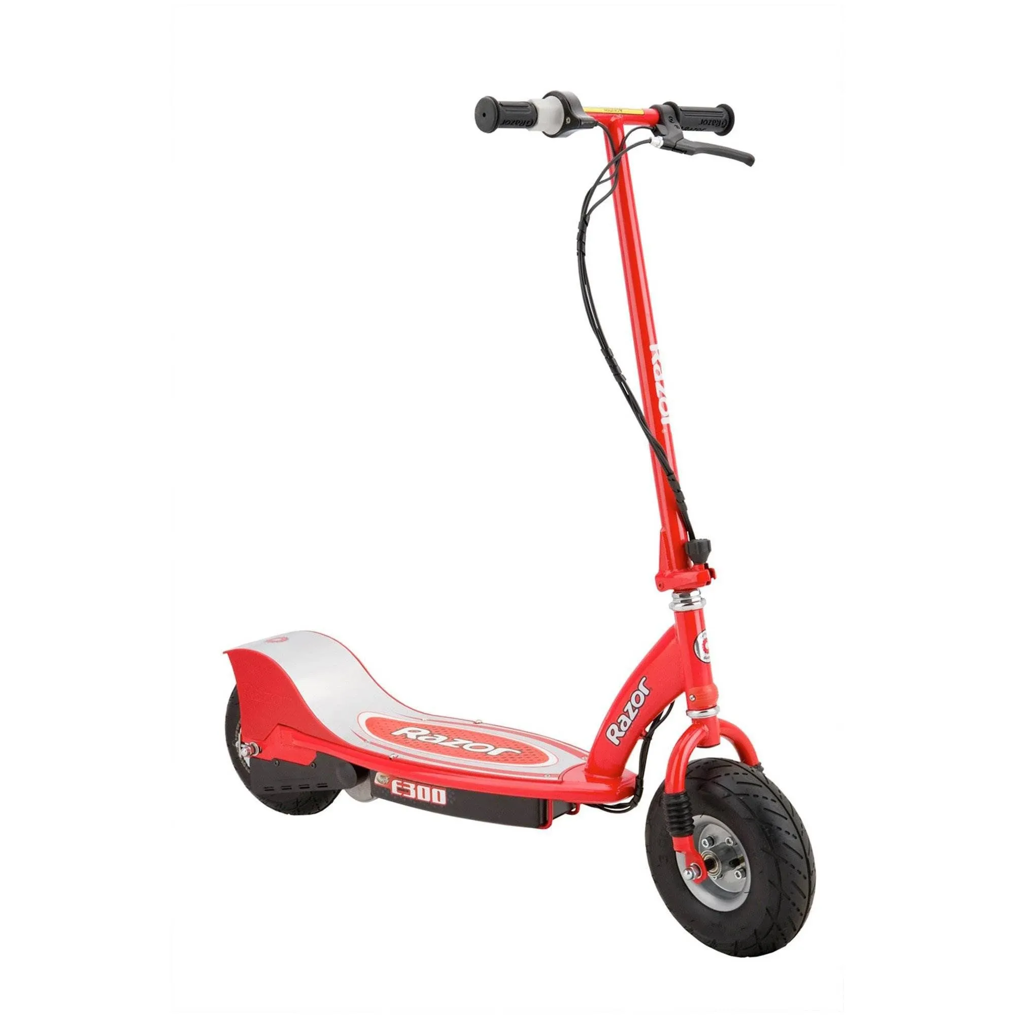 E300 Adult Ride-On 24-Volt High-Torque Electric Powered Scooter, Red (3-Pack)