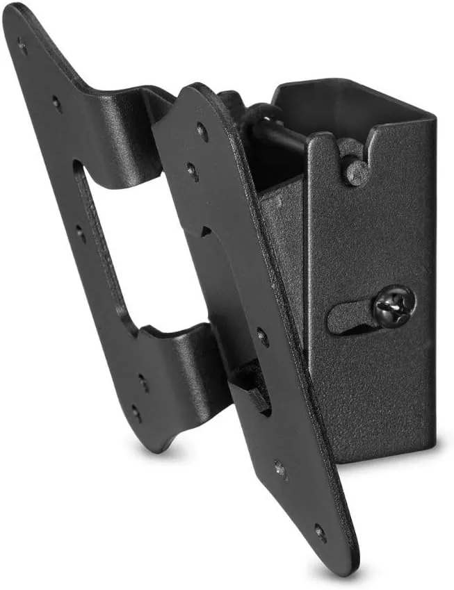 TV Wall Mount for TVs up to 32" - JM-1000 Low Profile Television Tilting Wall Bracket for Small TVs | Sits Flush to The Wall: Max Load 50lbs.