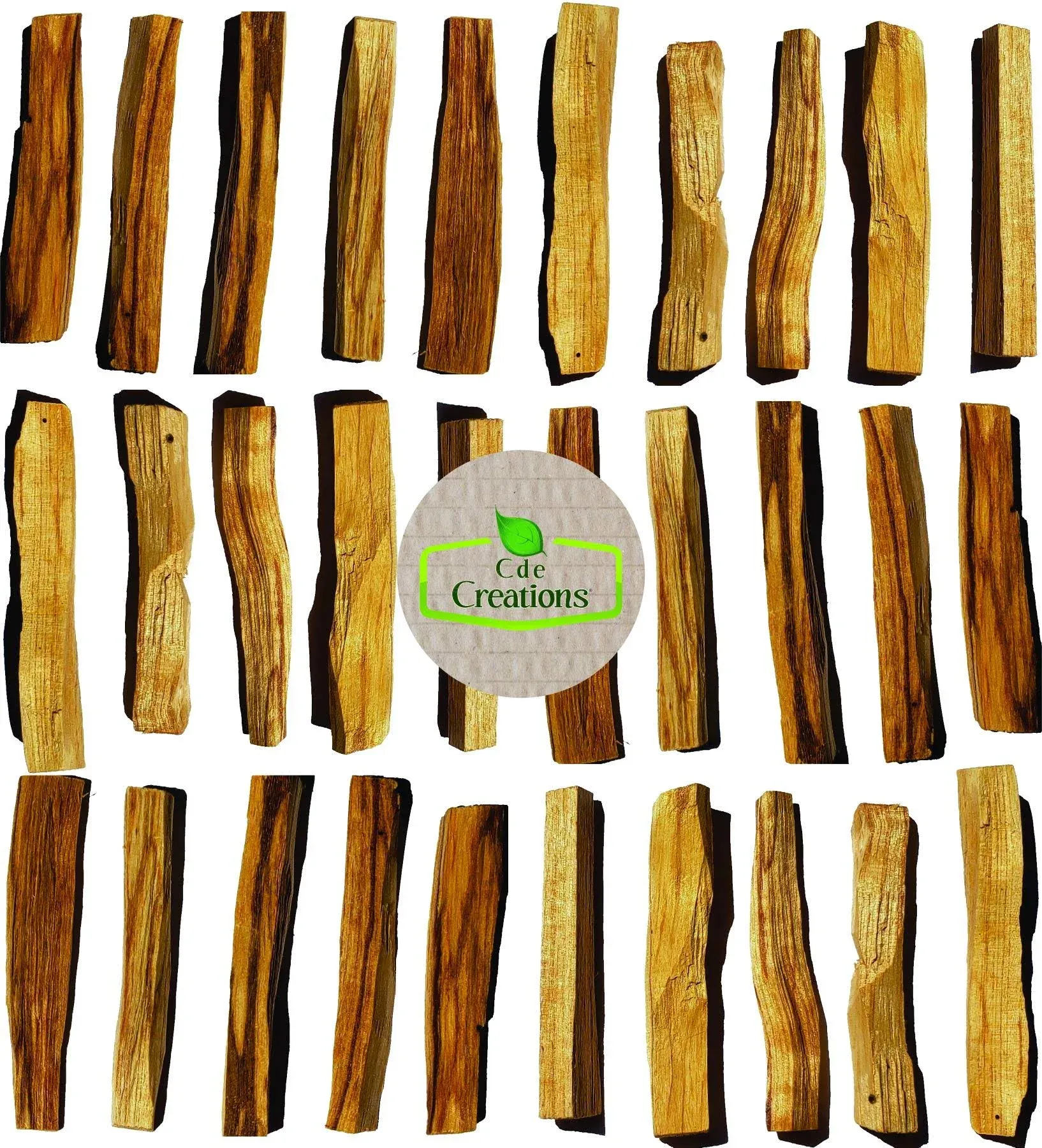 30 Palo Santo Smudging Bulk Lot Sticks, High Resin Palo Santo, Holy Wood. Premium ...