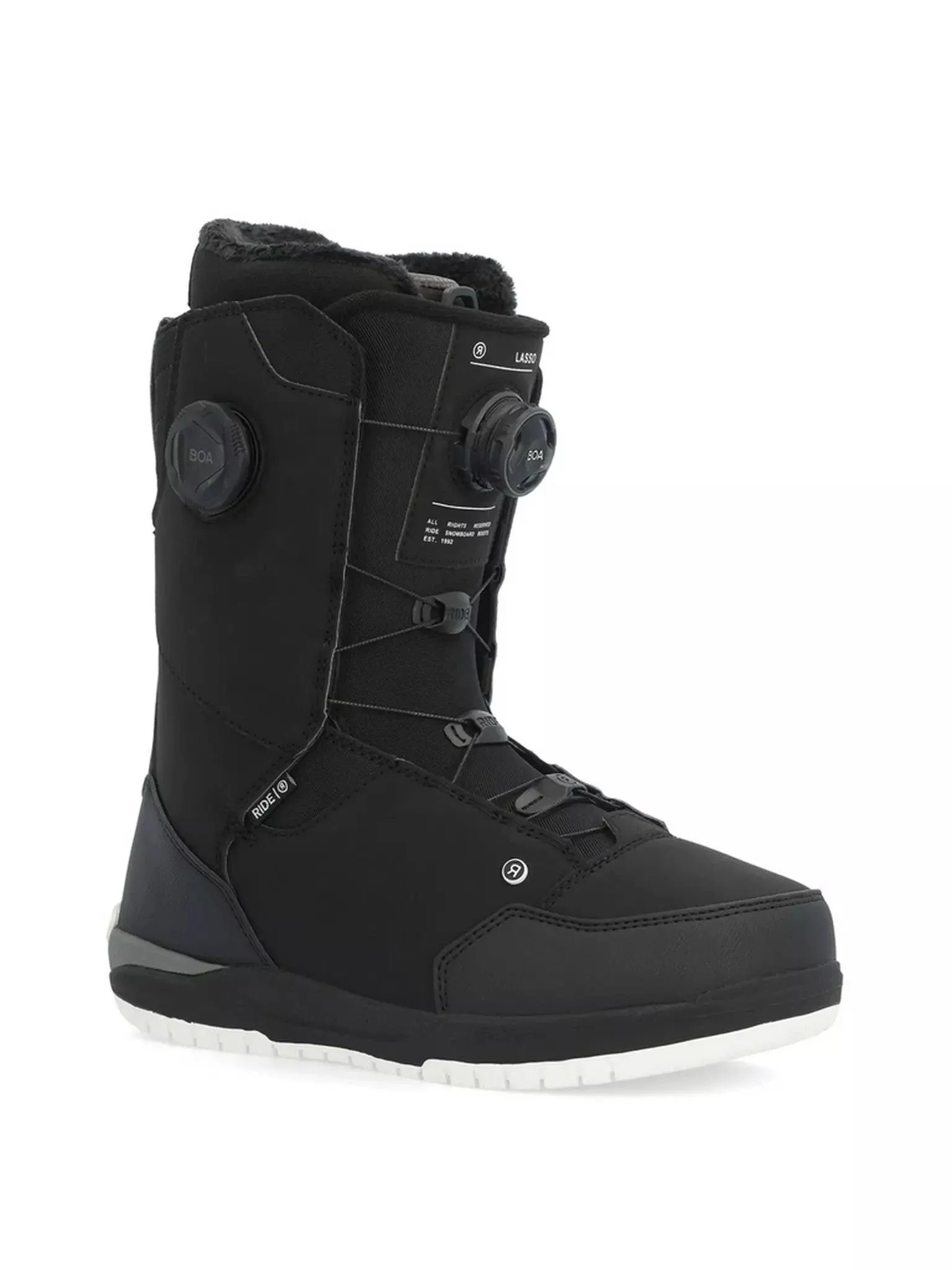 RIDE Lasso Snowboard Boots 2024  - Size: 13, Color: WAVY