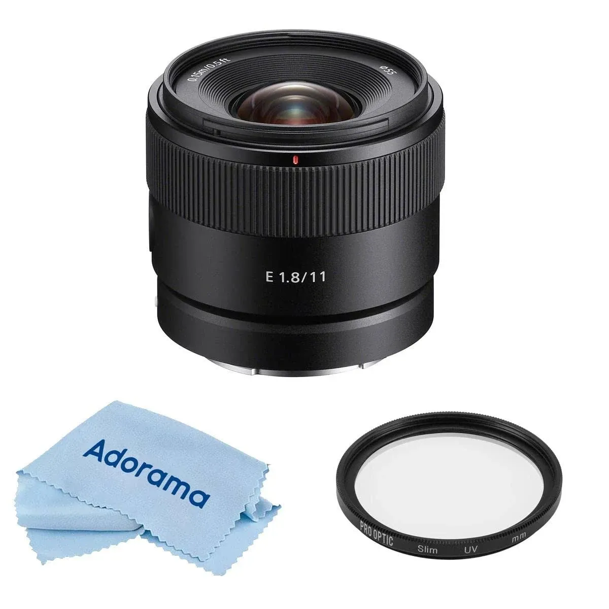 Sony E 11mm F1.8 Lens