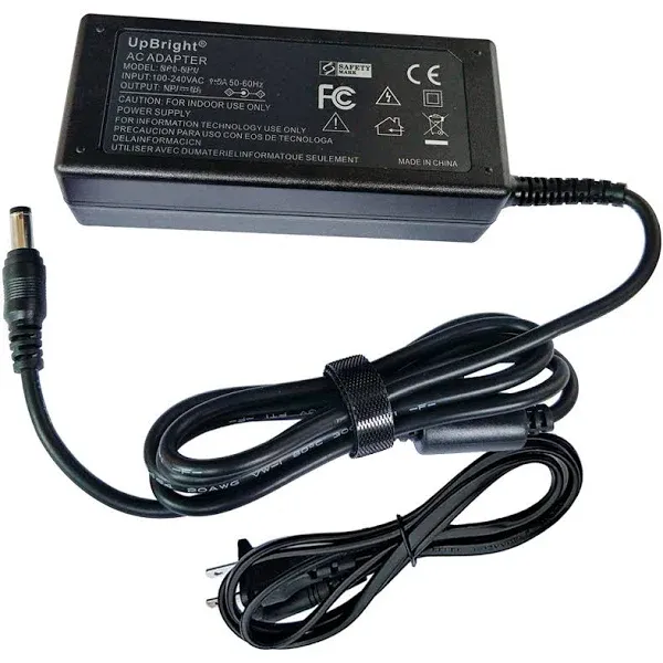 Upbright 19V AC Adapter Compatible with LG 34wl750 34wn780 35wn65c 34bn780 34wp65g 32gn650 32gn600 32bn50u 32qn650 32ud60 32mu59 32uk550 B 32un500