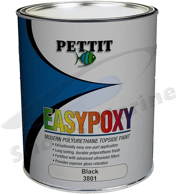 Pettit 3801Q EASYPOXY POLYURETHANE / EASYPOXY BLACK-QUART