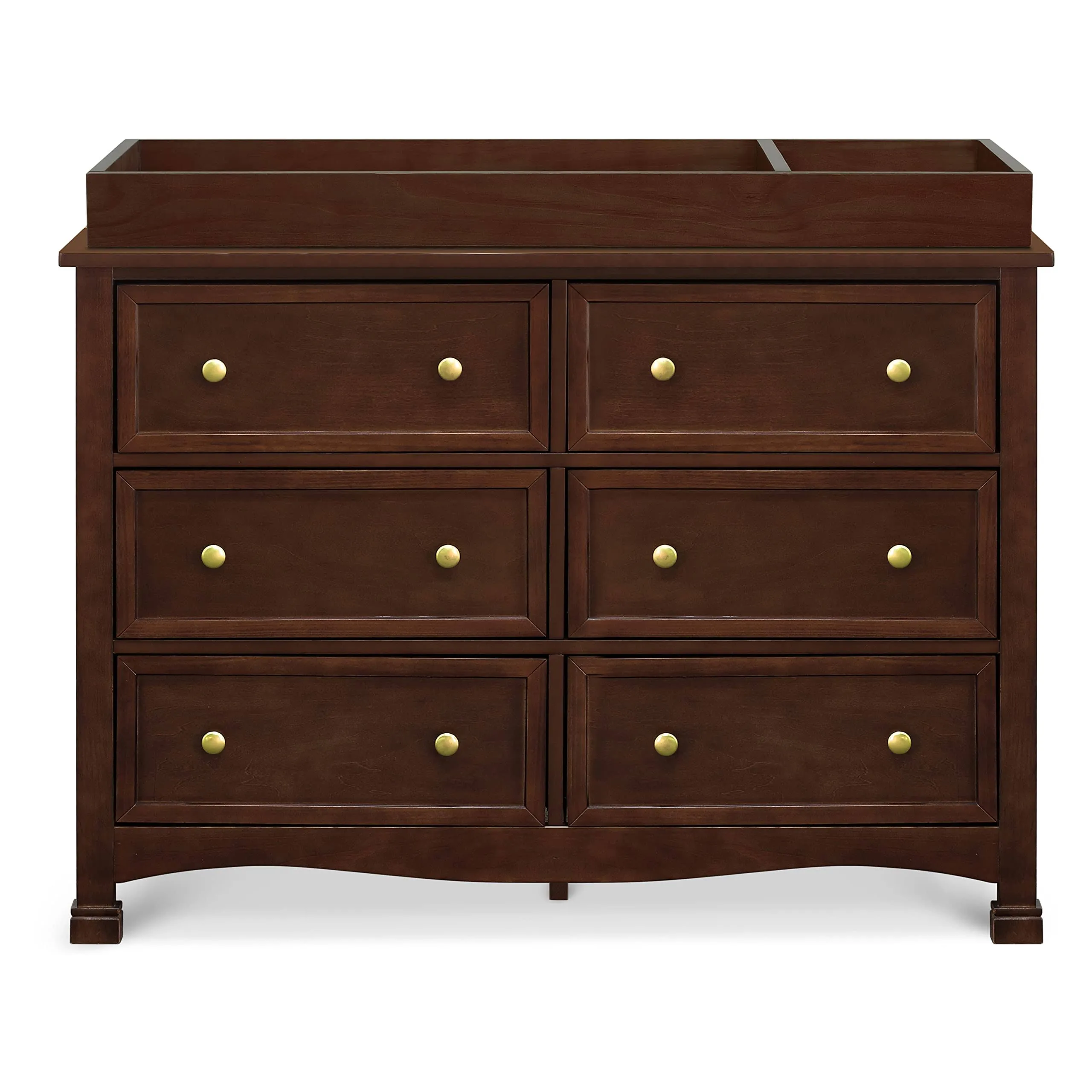 Da Vinci Kalani 6-Drawer Double Wide Dresser, Espresso