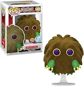 Funko Pop! Animation: Yu-Gi-Oh! - Kuriboh Flocked Glow-in-the-Dark AAA Anime Exclusive