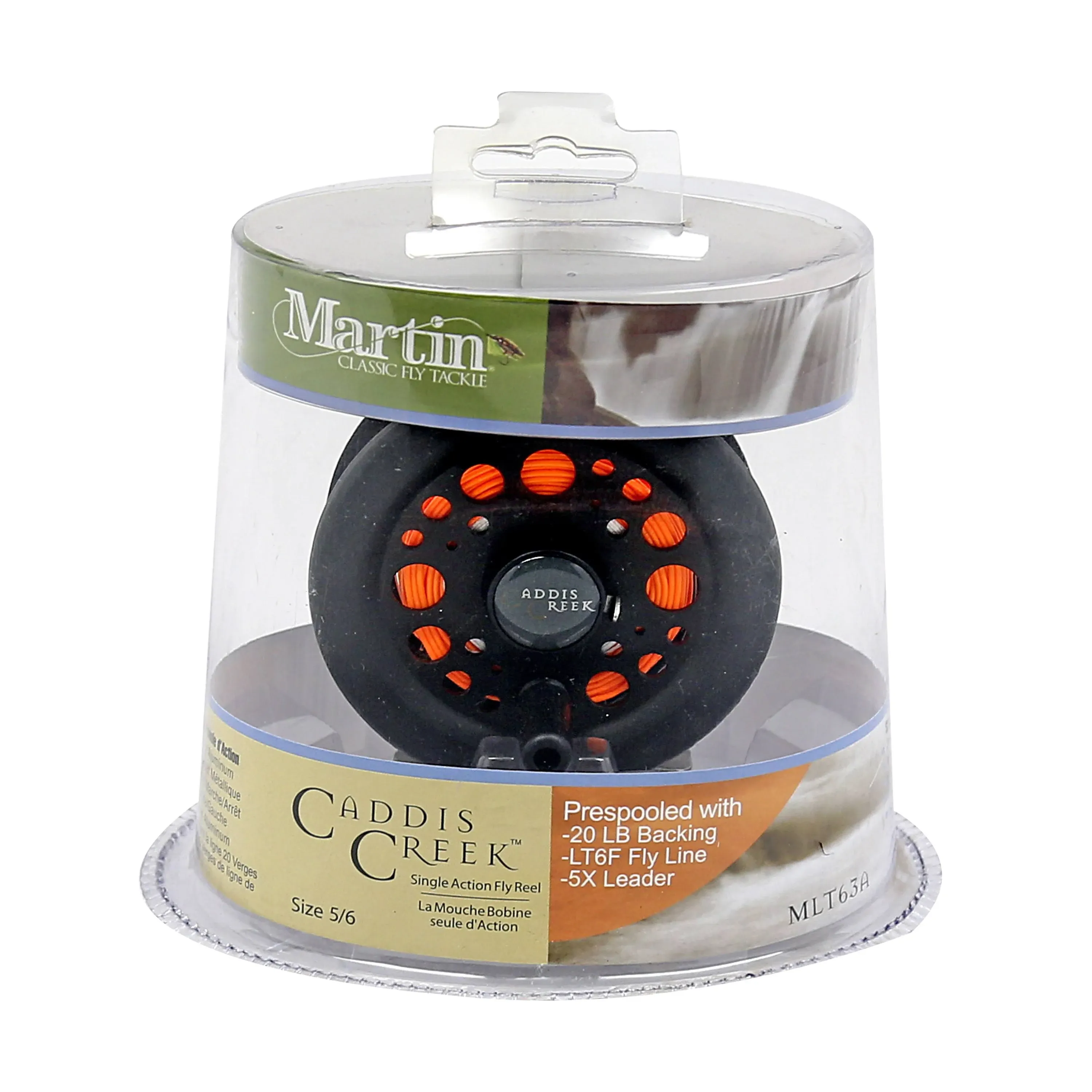 Martin Caddis Creek 6/5 Single Action Fly Fishing Reel