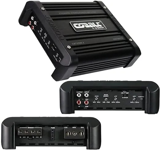 Orion CBT25002 2500W 2 Channel Car Amplifier