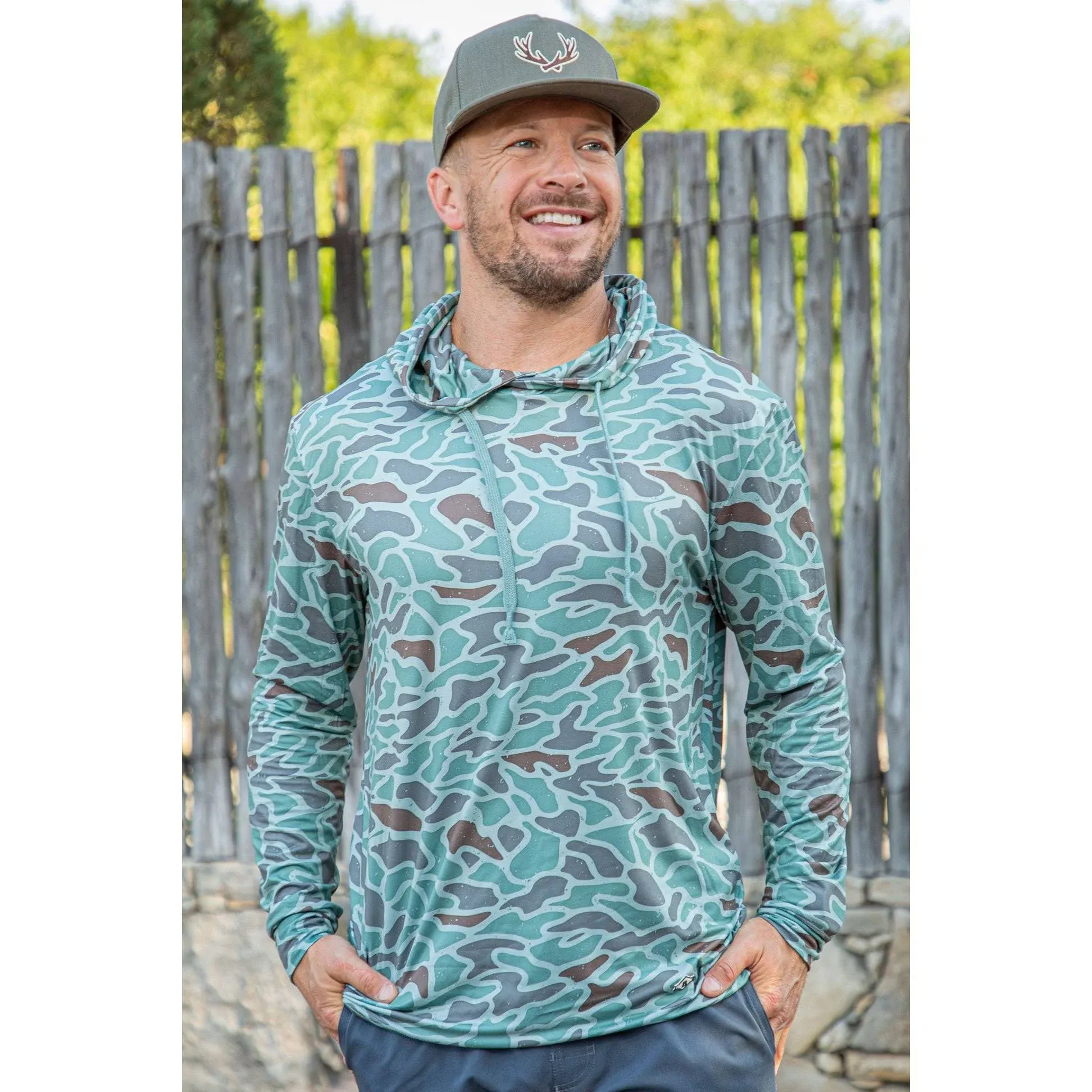 Retro Duck Camo Performance Hoodie