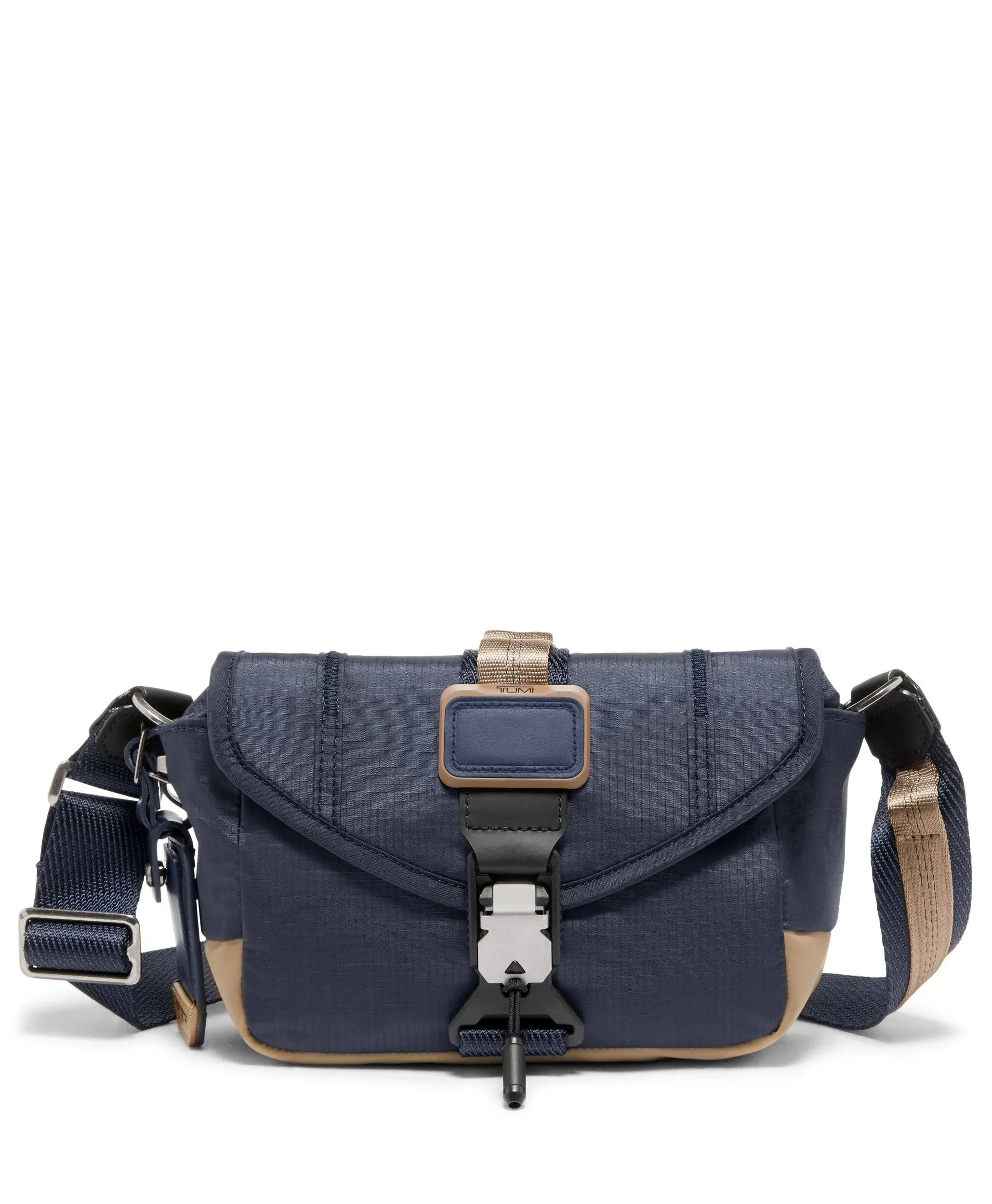 authentic TUMI ALPHA BRAVO COMPASS CROSSBODY Shoulder bag Navy Blue