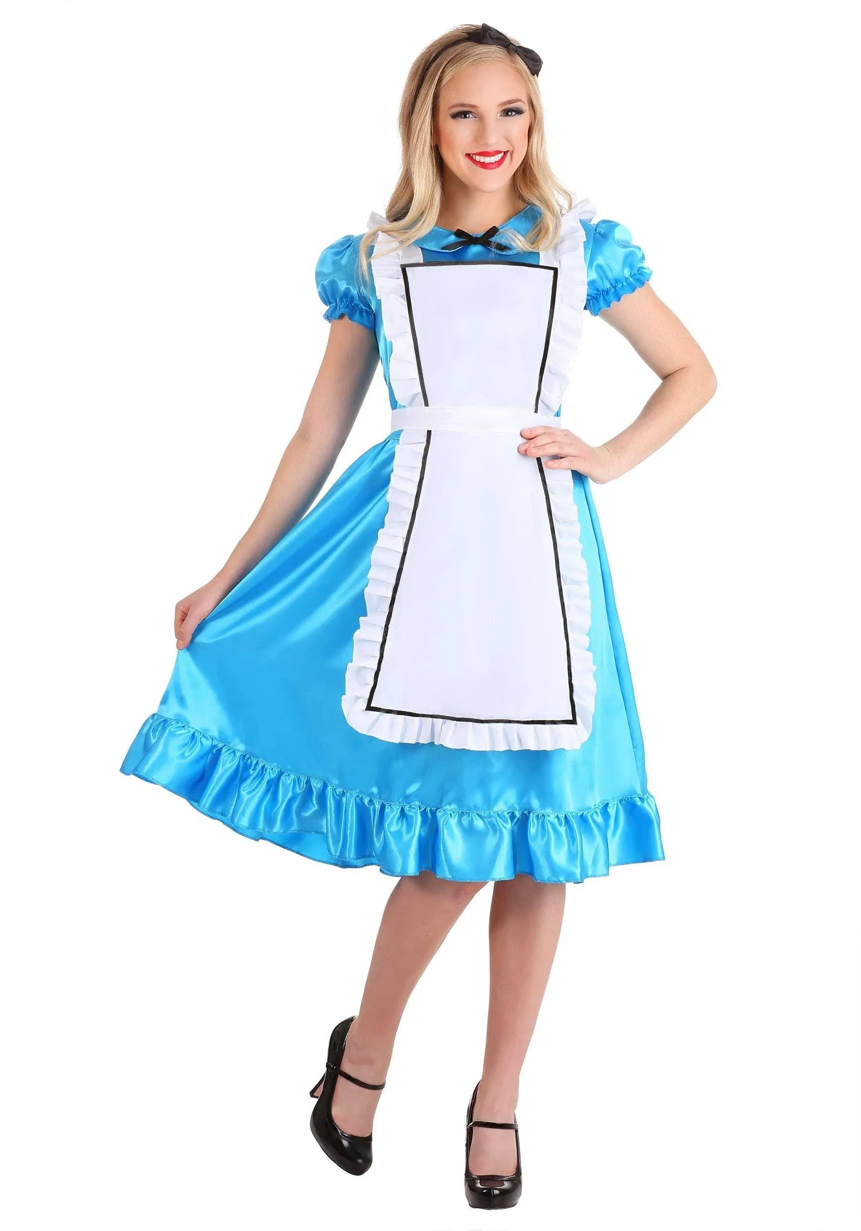 Women's Alice in Wonderland Costume Adult Wonderful Alice Co