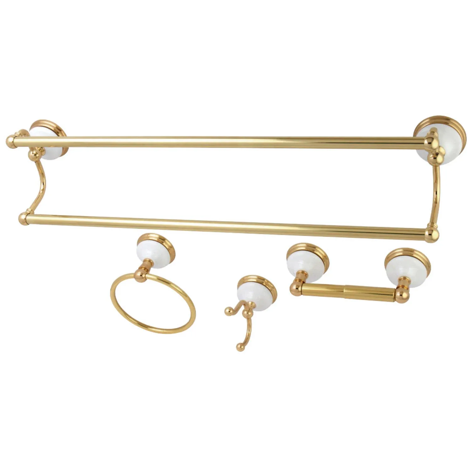 Kingston Brass Victorian 4-Piece Bathroom Hardware Package