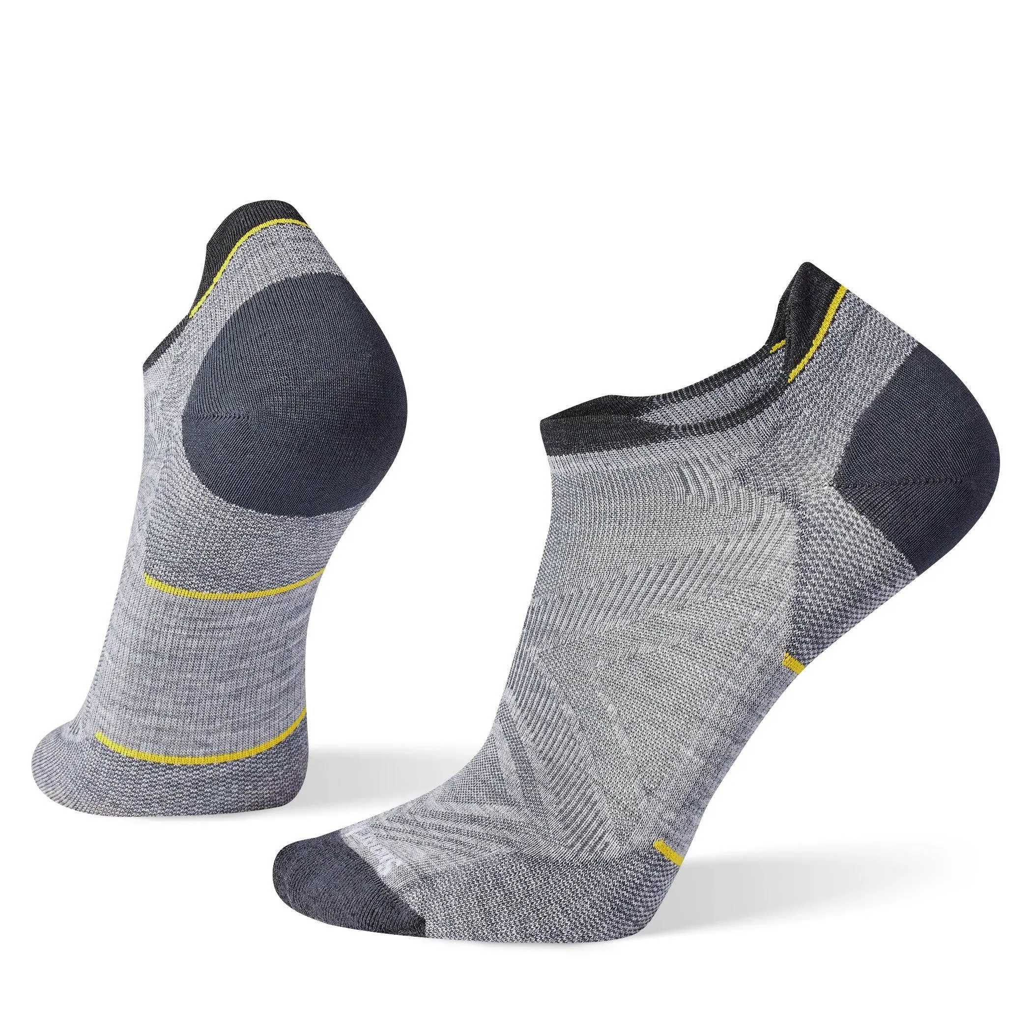 Smartwool Run Zero Cushion Low Ankle Socks (Light GRAY) M