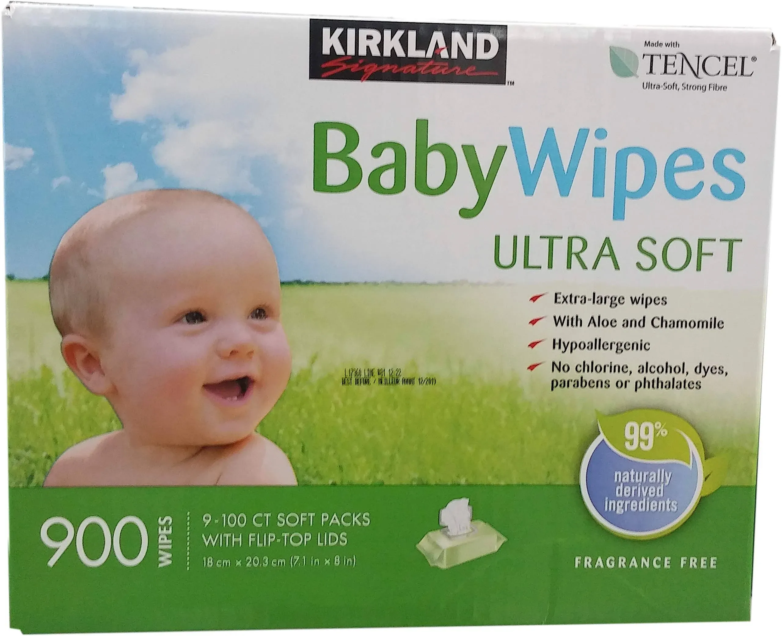 Kirkland Signature Baby Wipes, tRDARz, 4 Pack(100 Wipes)