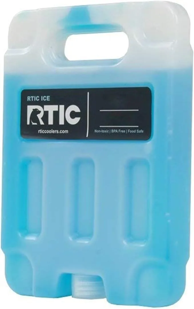 RTIC Chillout Ice Pack Refreezable Reusable for Backpack Cooler, Long-Lasting, Portable for Food, Drinks, Travel