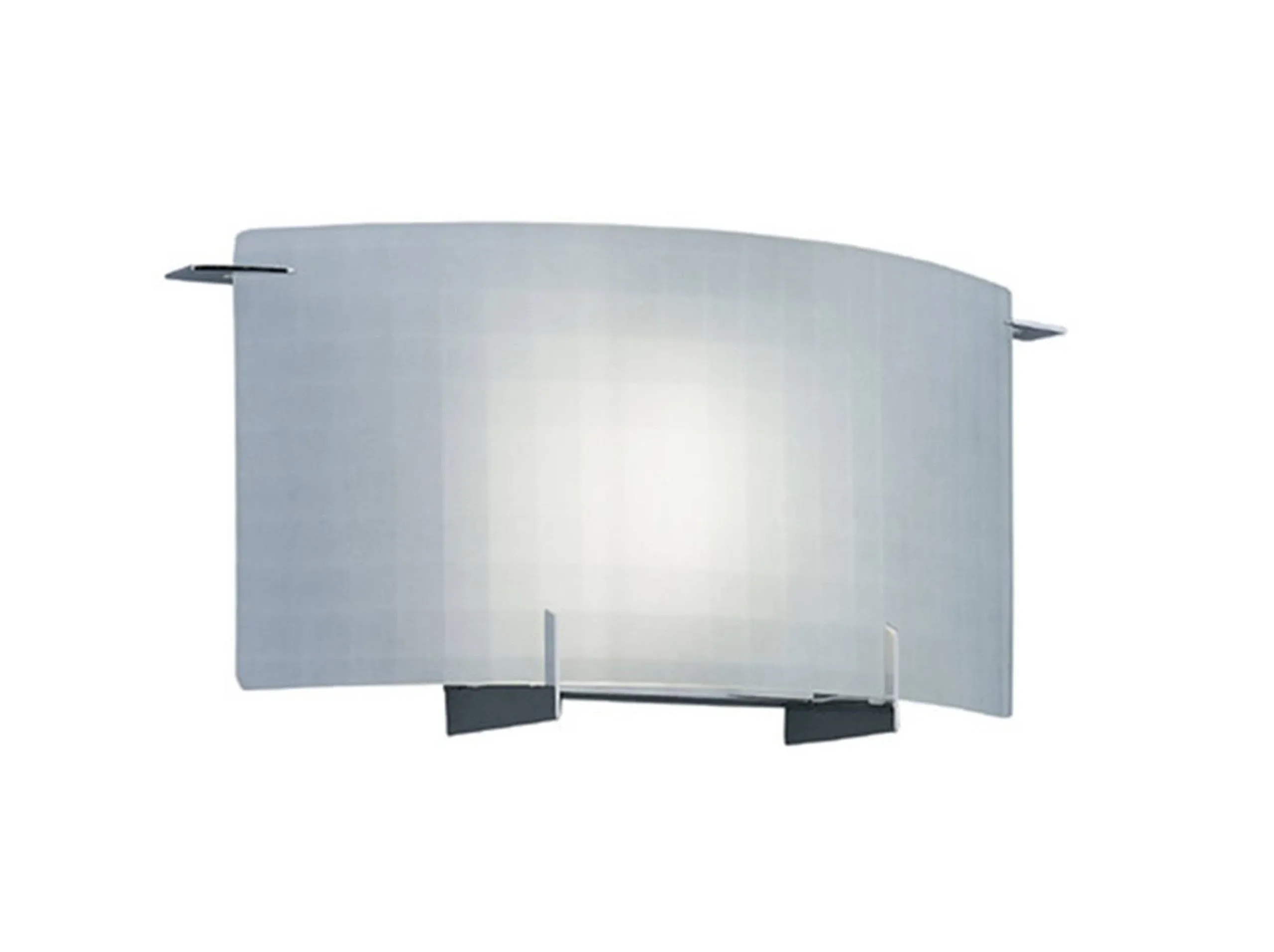 Wall Sconce With Etched Glass