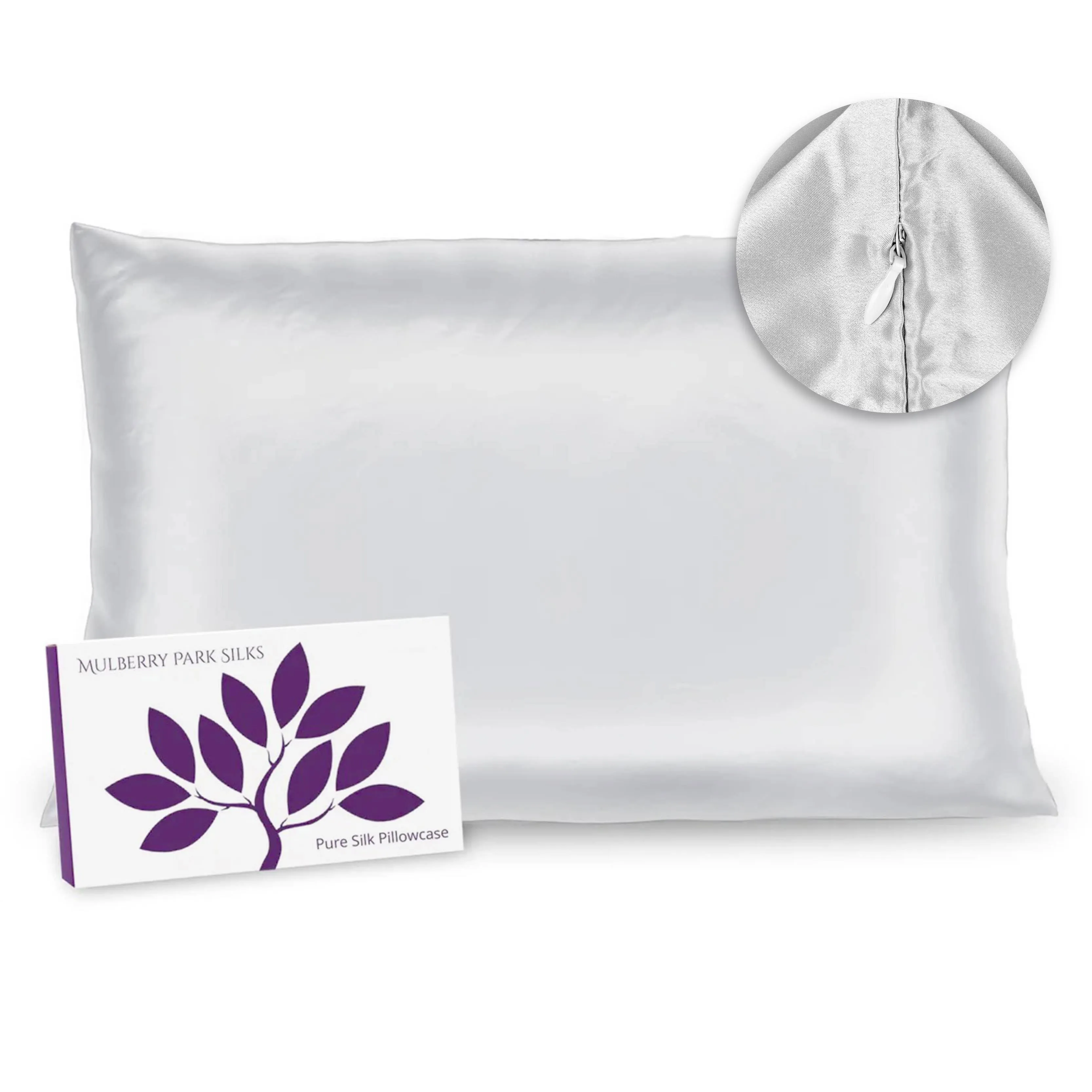 Mulberry Park Silks 19 Momme Silk Pillowcase