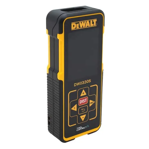 DEWALT Herramienta de medición láser/medidor de distancia, Bluetooth, 330 pies ...