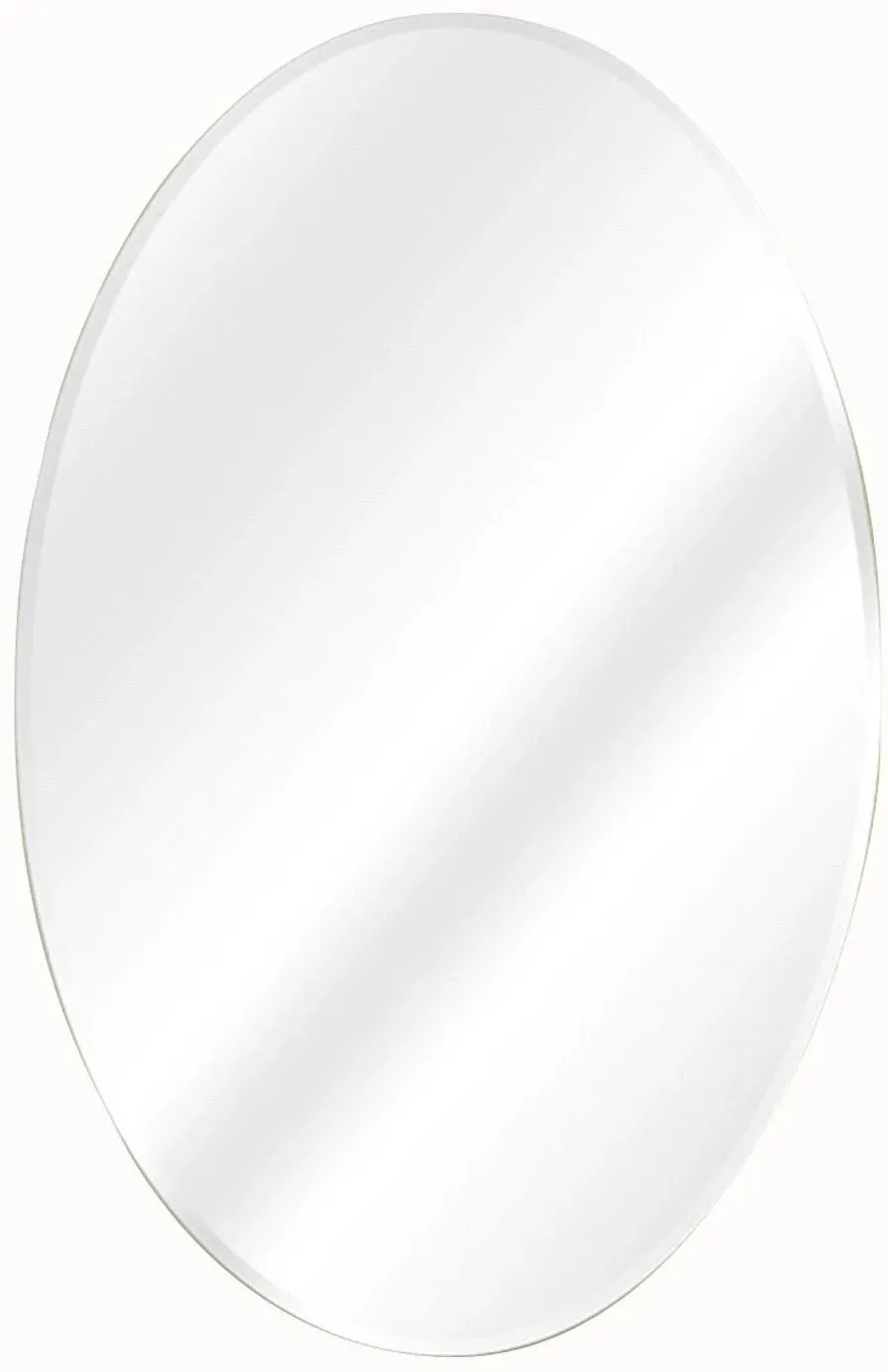 Zenith Frameless Oval Medicine Cabinet MMV1032