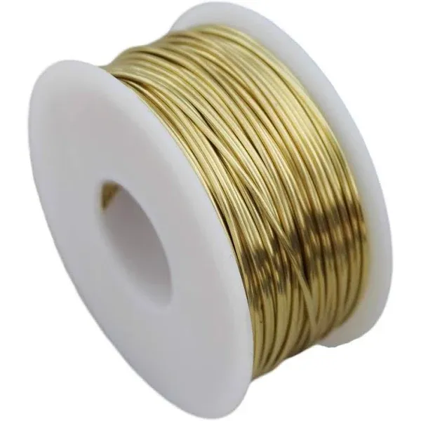 Ga Round Half Hard Yellow Brass Wire