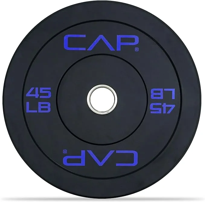 CAP Barbell Rubber Olympic Bumper Plate | Multiple Options/Colors