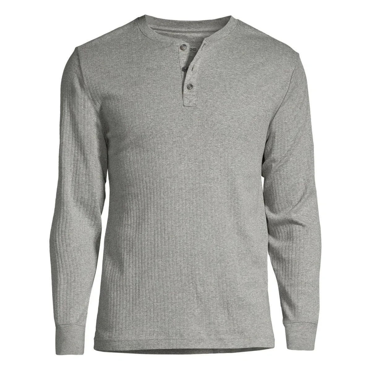 Lands' End Men's Knit Rib Pajama Henley