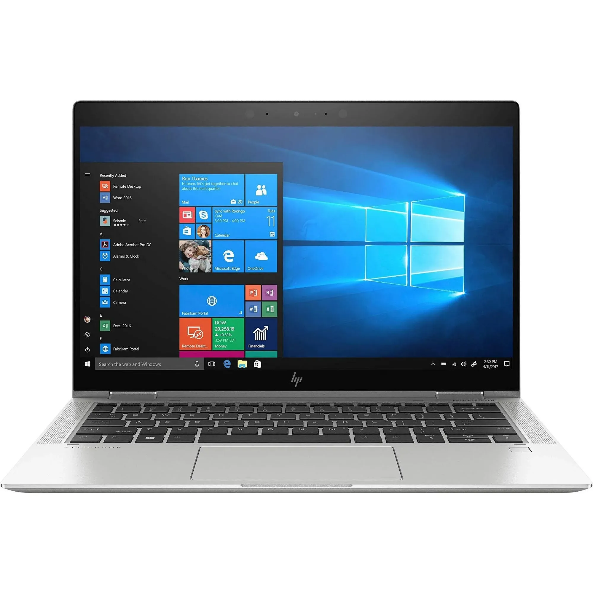 HP EliteBook x360 1030 G3 13.3" Touchscreen LCD 2 in 1 Notebook - Intel Core i7 (8th Gen) i7-8650U Quad-core (4 Core) 1.90 GHz - 16 GB LPDDR3-512 GB SSD - Windows 10 Pro 64-bit (English) - 1920