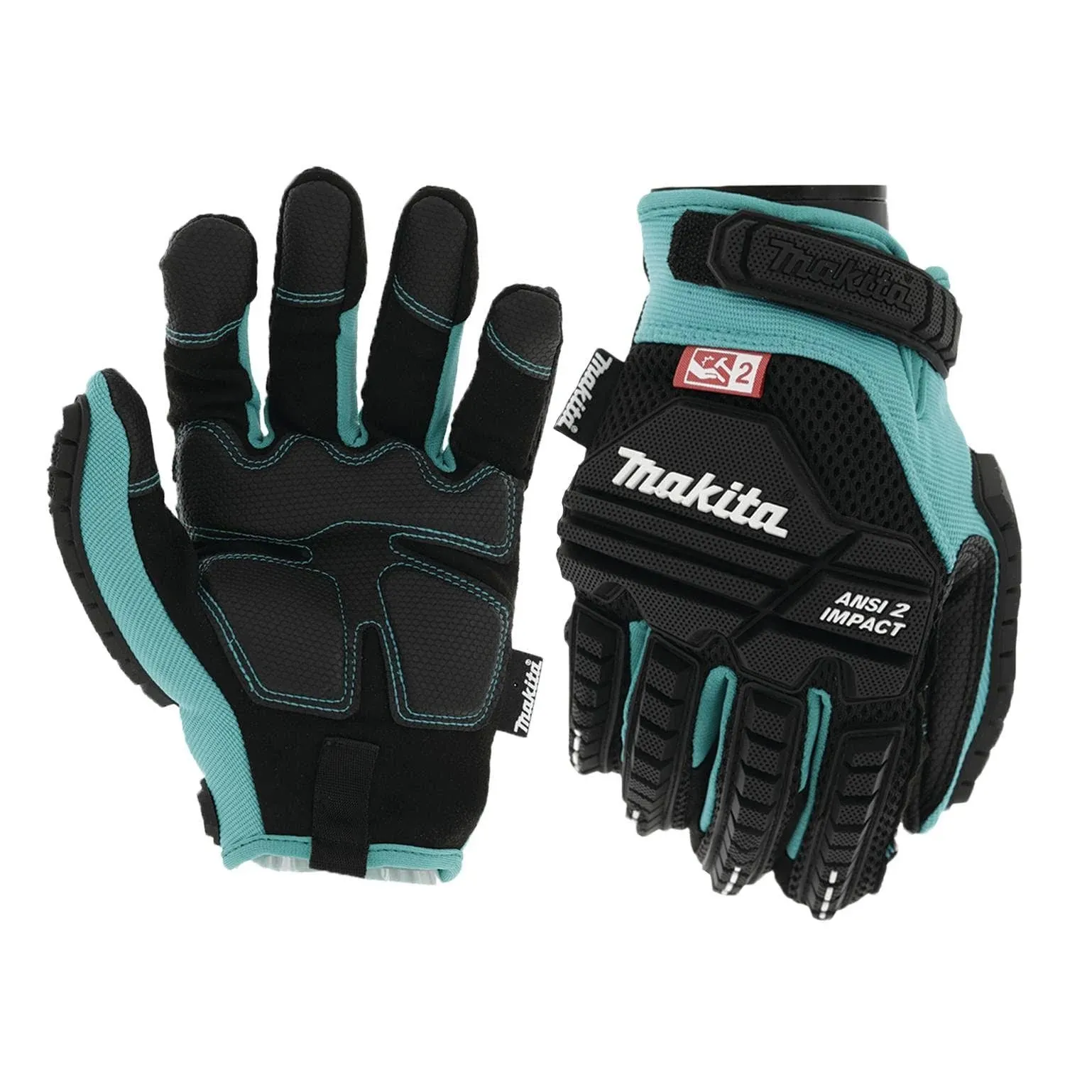 Makita Advanced ANSI 2 Impact-Rated Demolition Gloves