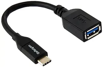 StarTech USB-C to USB-A Adapter Cable - 6"