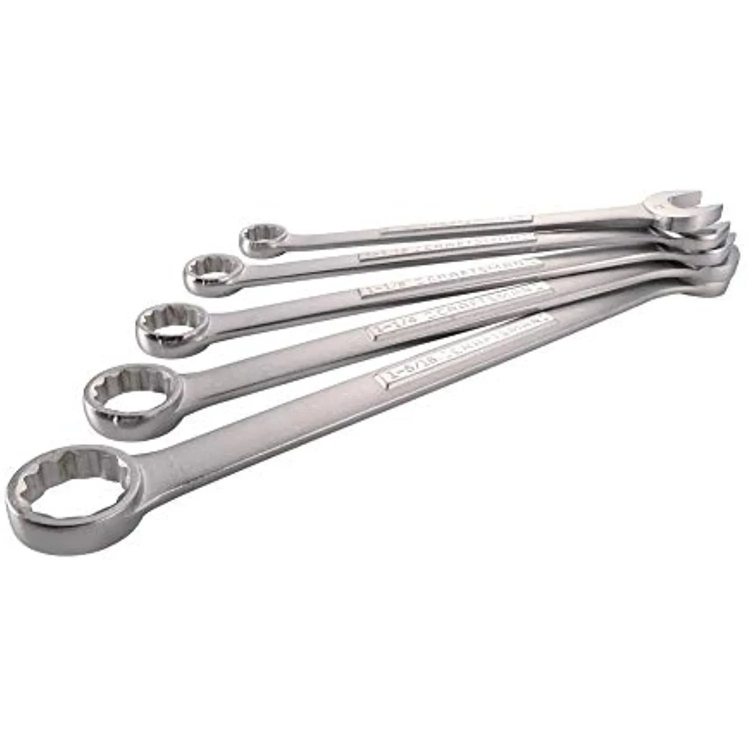 Craftsman 12 Point SAE Jumbo Combination Wrench Set 5 pc