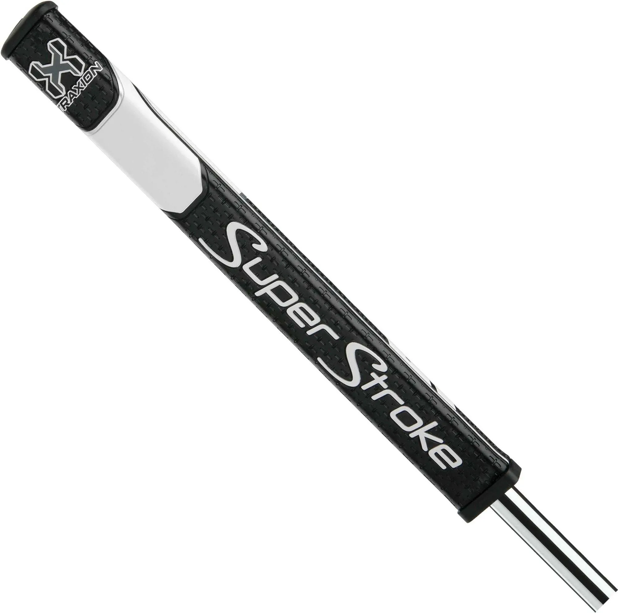 SuperStroke Traxion Flatso 3.0 Putter Grip (White/Gray/Re<wbr/>d 1.38&#034;, 61g) Golf NEW