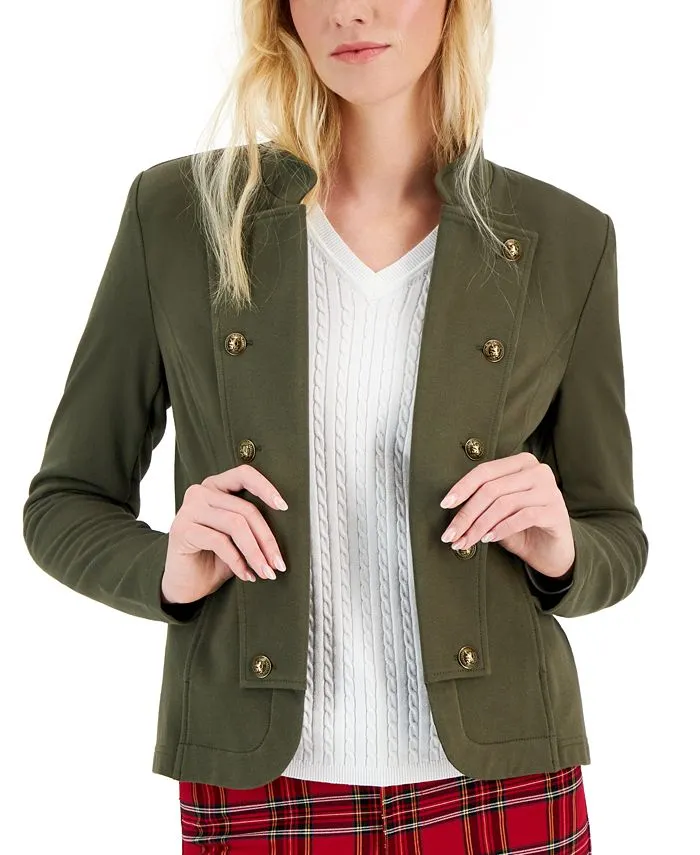 Tommy Hilfiger Women's Casual Band Jacket, Fall Fashion