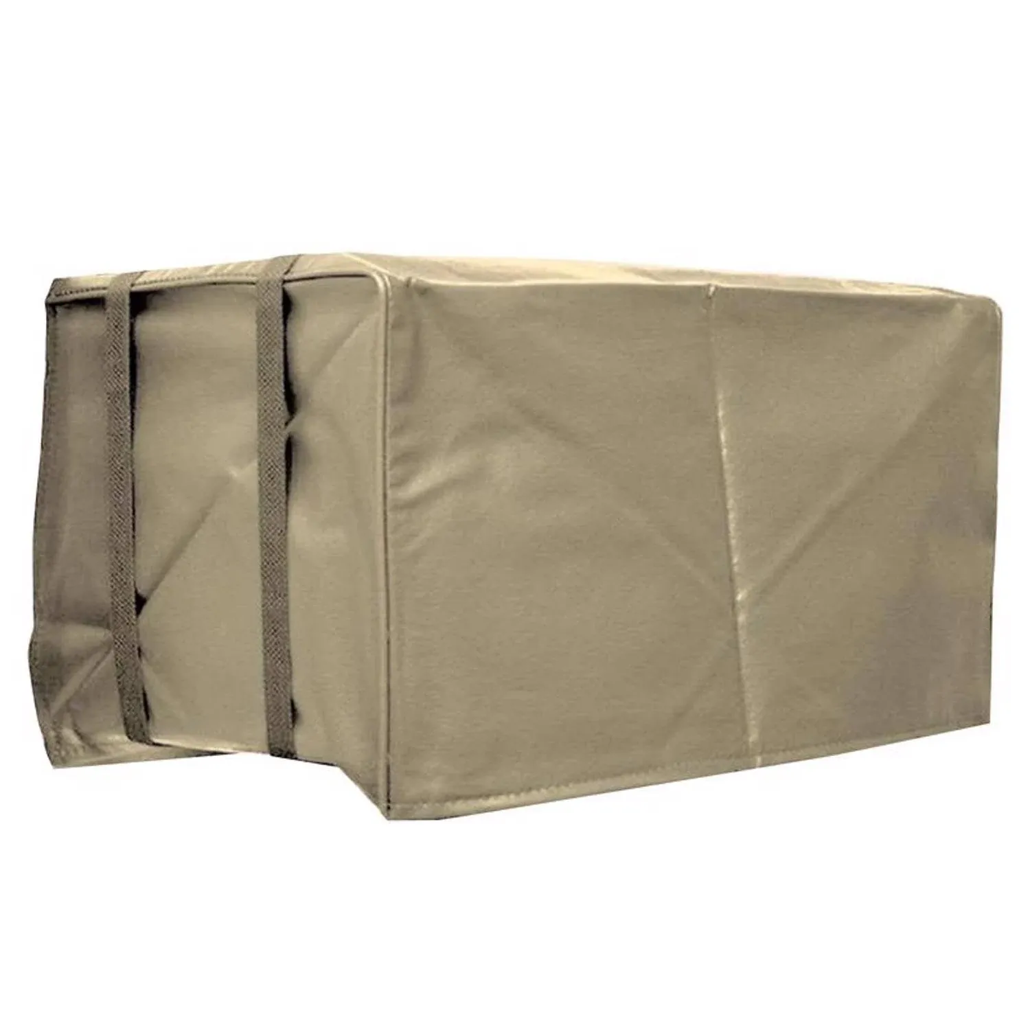 AC SAFE  14 in. H x 21 in. W PVC  Tan  Square  Air Conditioner Cover