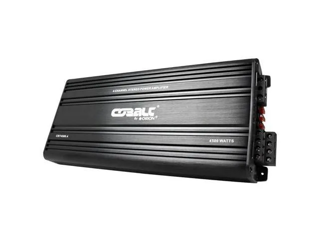 Orion Cobalt 4 Channel Amplifier 4500 Watts Max Power Cobalt Series CBT-4500.4