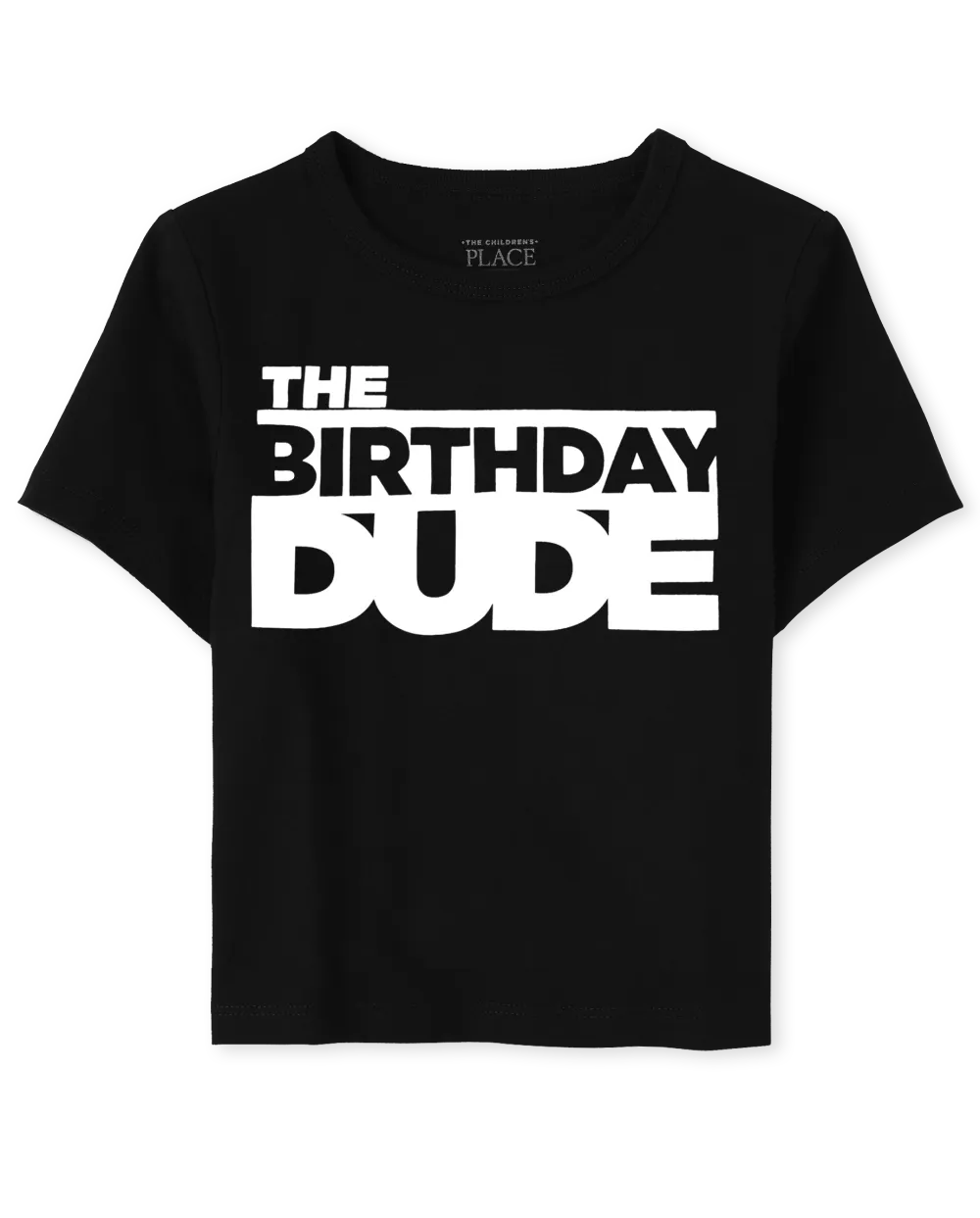 Baby And Toddler Boys Matching Family Birthday Graphic Tee - Black