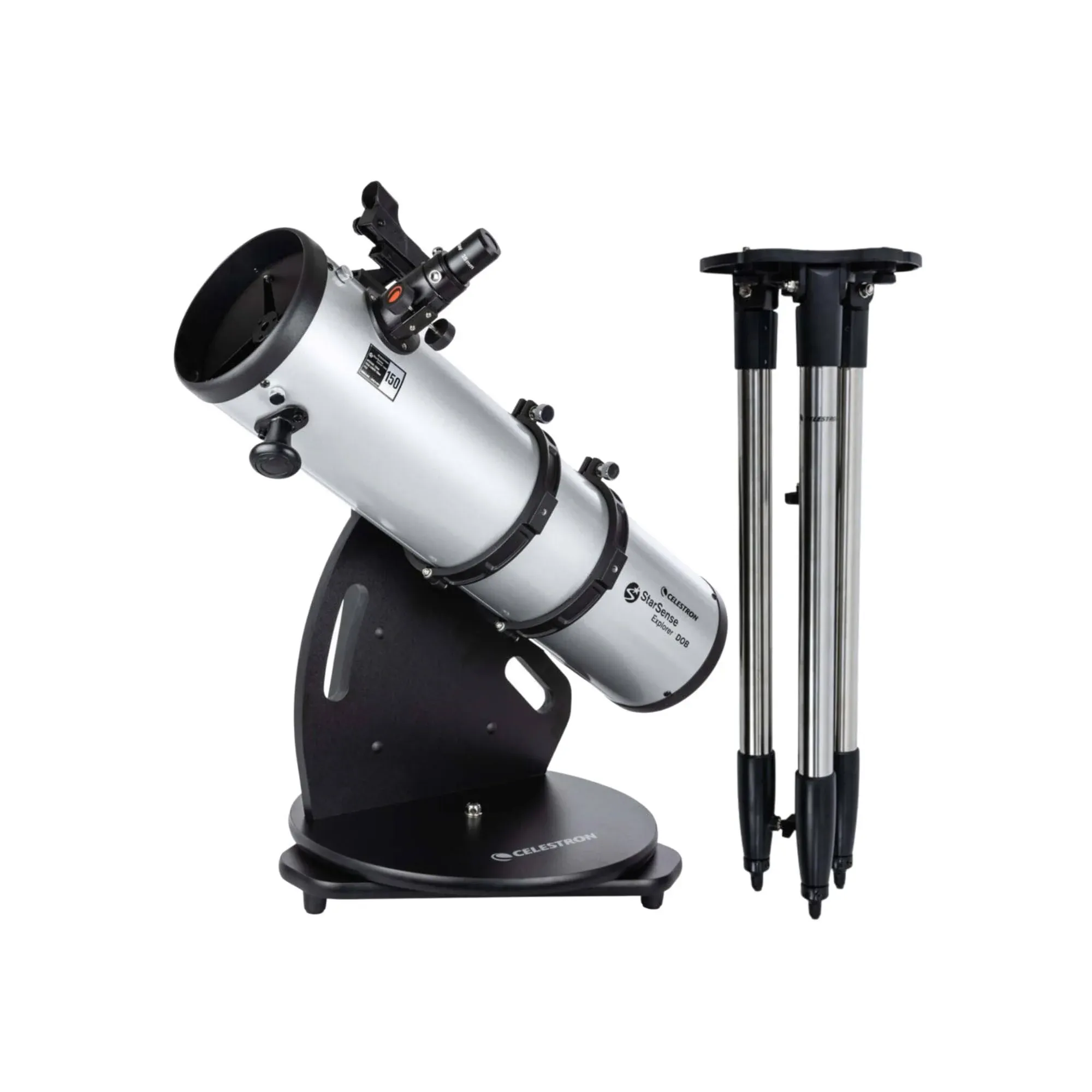 Celestron StarSense Explorer 150mm Tabletop Dobsonian Telescope Bundle