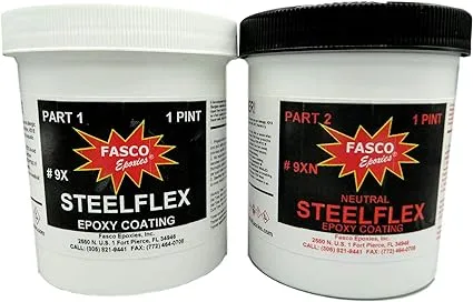 Fasco Epoxies 9XN Steelflex Neutral Quart KitFasco Epoxies 9XN Steelflex Neutral Quart Kit