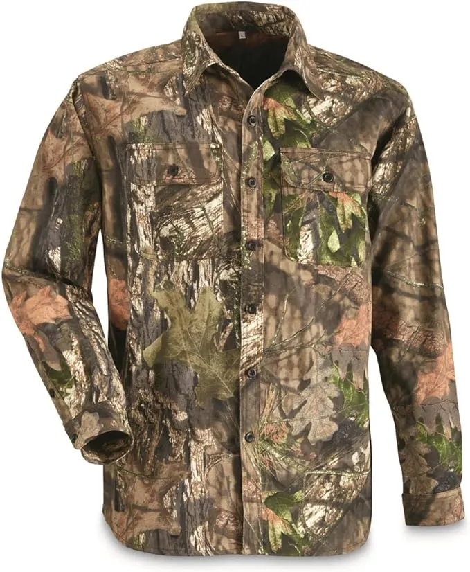 Guide Gear Men&#039;s Button Front Hunting Shirt