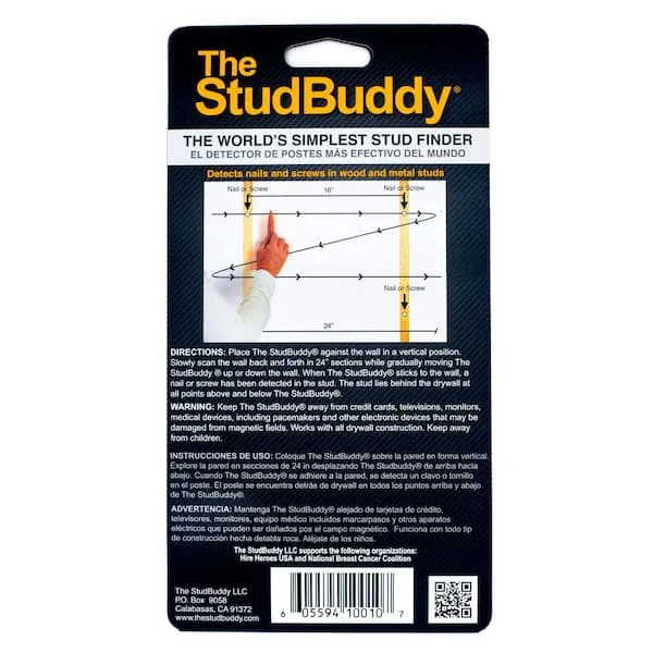 The StudBuddy Metal and Wood Stud Finder