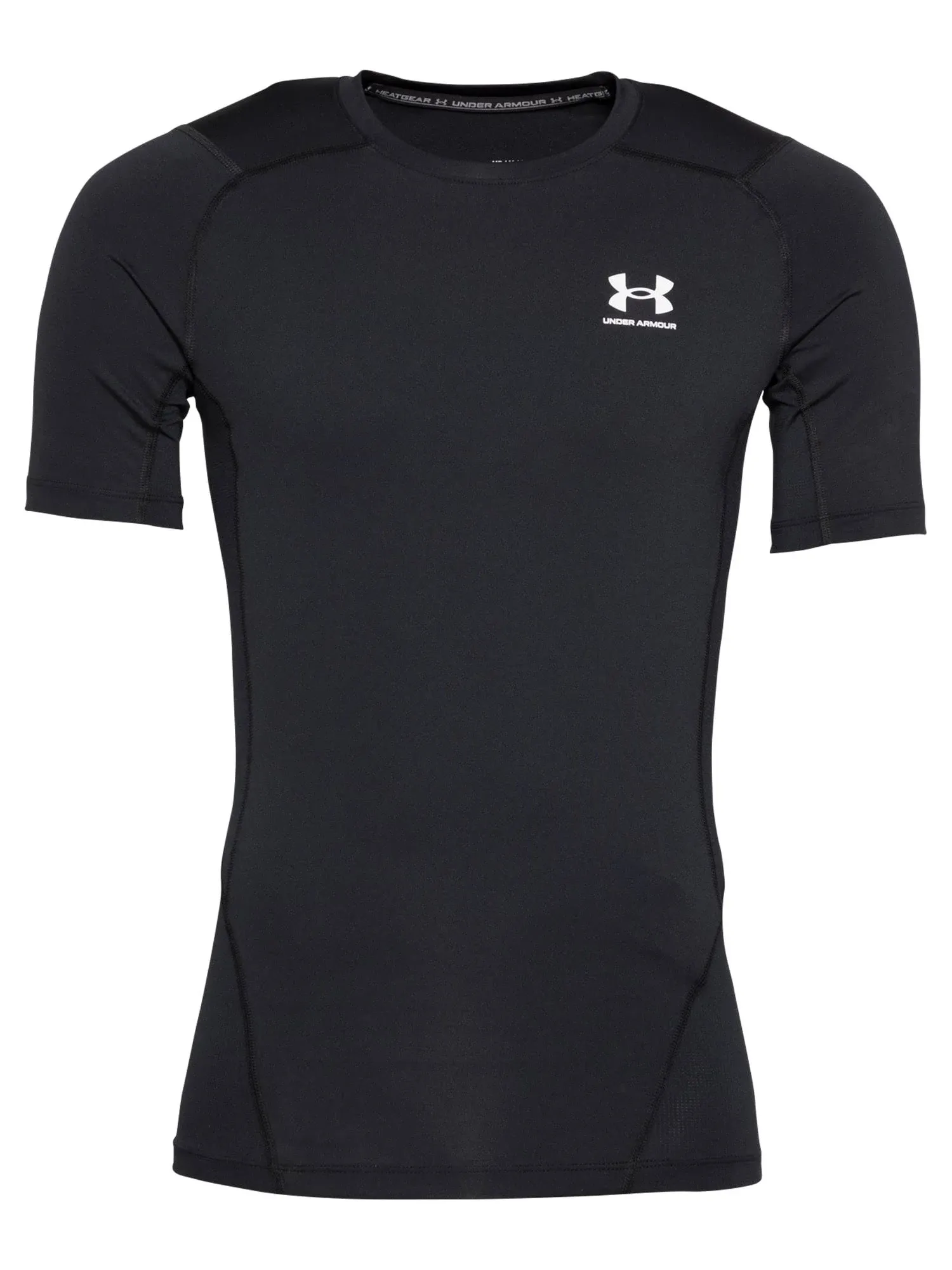 Under Armour Men's Heatgear Armour Short-Sleeve Compression Shirt - Black