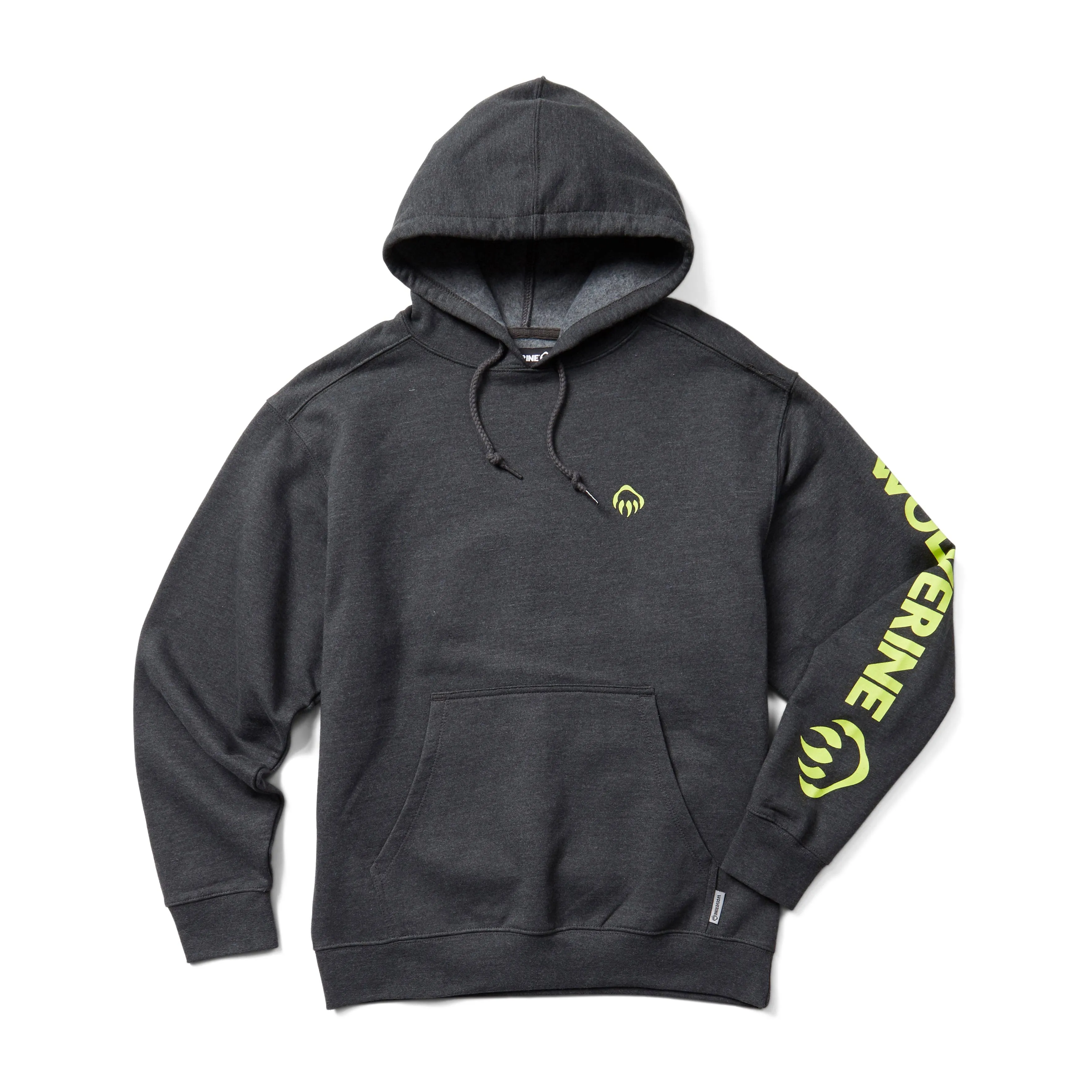 Wolverine Men's Graphic Hoody With Sleeve Logo