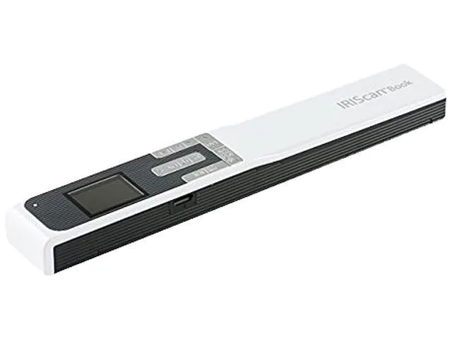 IRIS IRISCAN Book 5 - Handheld Scanner - Portable - USB - White