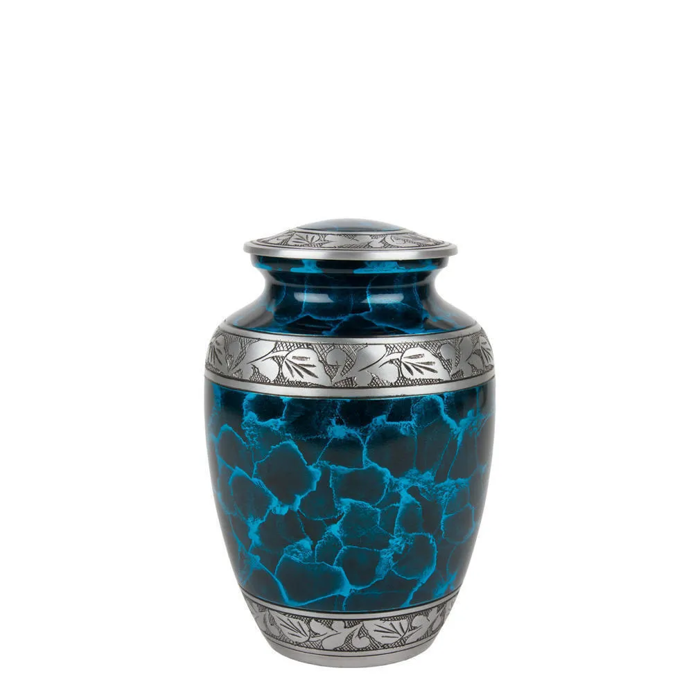 Medium Turquoise Dream Cremation Urn